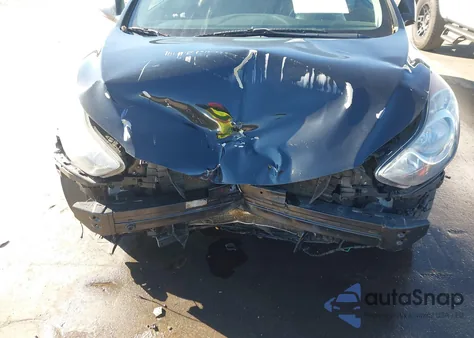 2013 Hyundai Elantra Limited z USA, uszkodzony, nr VIN 5NPDH4AE2DH251980